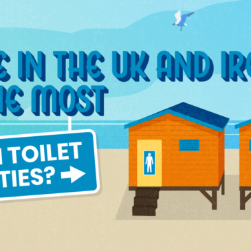 Kde ve Spojeném království a Irsku je nejvíce pláží s toaletami?